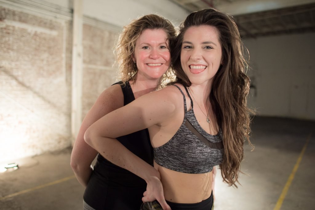 comfortable with my fitness instructor