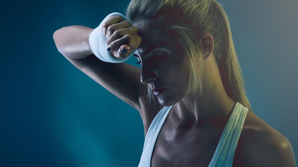 frustrated after a bad fitness class